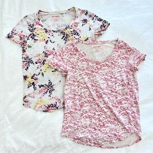 2 Joe Fresh Printed Tee Shirts